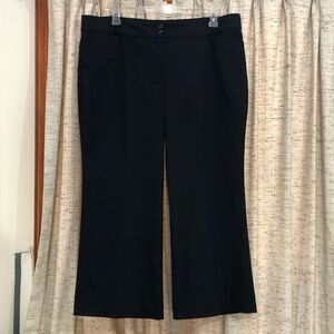 Ann Taylor Factory Curvy Navy Trousers - 18